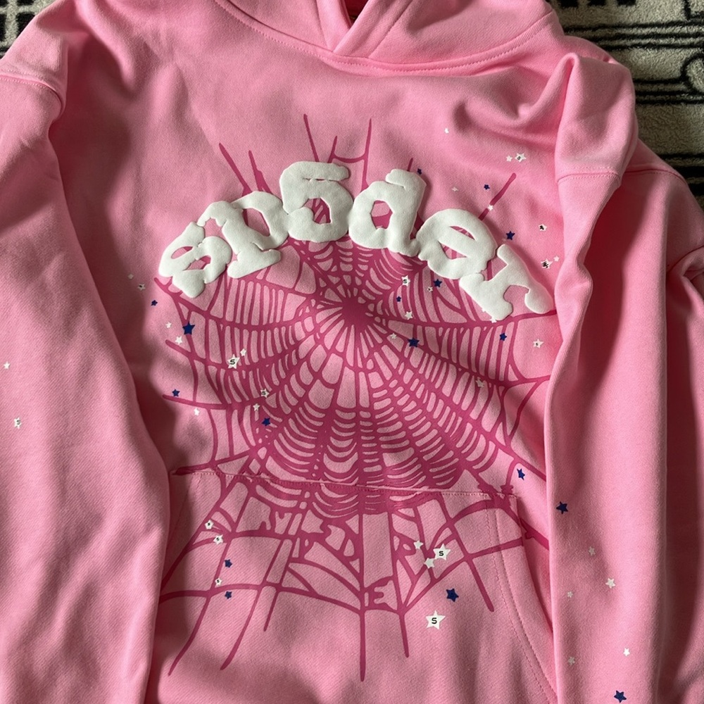 Spider Pink Hoodie
